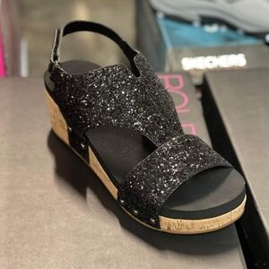 Black Sequin Shoes